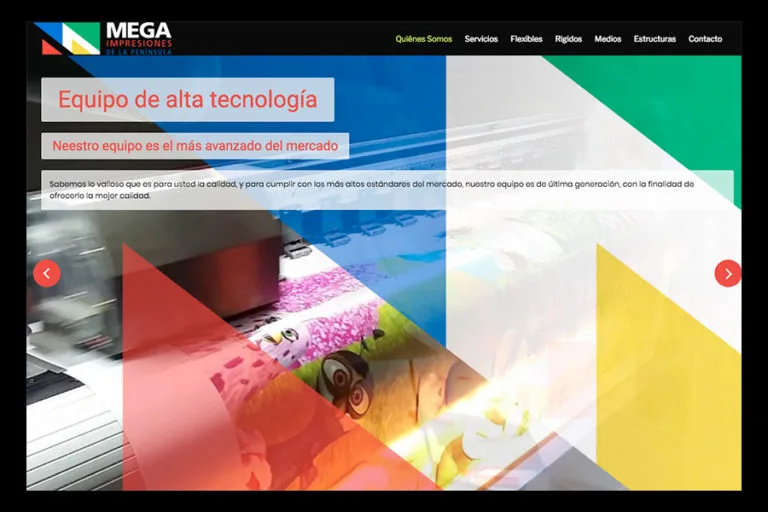 Mega Impresiones / WebSite