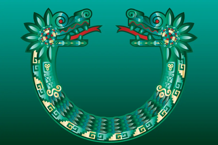 Ilustración Kukulkán