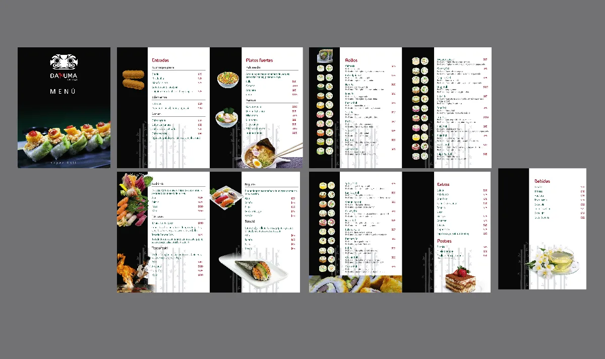 Menú Daruma Sushi House