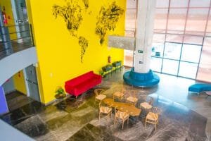 Lobby Ibis Styles Mérida - fotografía comercial