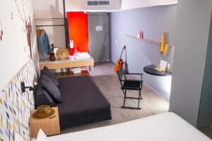 Habitaciones temáticas Ibis Styles Mérida - fotografía comercial