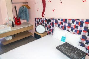 Habitaciones temáticas Ibis Styles Mérida - fotografía comercial