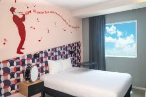 Habitaciones temáticas Ibis Styles Mérida - fotografía comercial