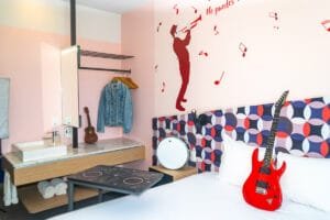Habitaciones temáticas Ibis Styles Mérida - fotografía comercial
