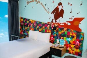 Habitación temática Ibis Styles Mérida - fotografía comercial